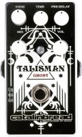 Catalinbread Talisman Reverb Pedal, Studio Plate Effektgerät, Schwarz-Weiß, vielseitige Klangregelung, kompakt für Gitarren