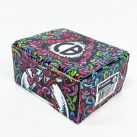 Catalinbread Talisman Reverb Pedal, Studio Plate Effektgerät, Schwarz-Weiß, vielseitige Klangregelung, kompakt für Gitarren