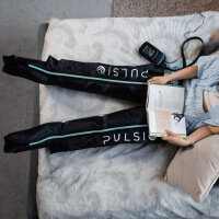 Pulsio Compression Gerät, Luftkompression, 60-200 mmHg, 4 Kammern, 3 Modi, Massage & Lymphdrainage