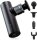 PULSIO AIR Mini-Massagepistole, Aluminiumgehäuse, leicht, leise, 2 Monate Akkulaufzeit, tragbar, Muskelentspannung, Schwarz