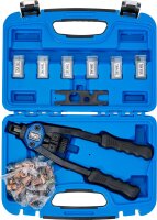 BGS 408 Nietmutternzangen-Set, 68-teilig, für M3-M10, inkl. Nietzange und Nietmuttern, Handwerkzeug