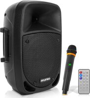 Pyle PSBT85A Partybox, tragbare Karaoke Musikbox mit...