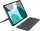 Logitech 920-013385 Flip Folio Tastatur-Hülle, QWERTY Italienisch, für iPad Pro/Air 13", Schwarz/Grau