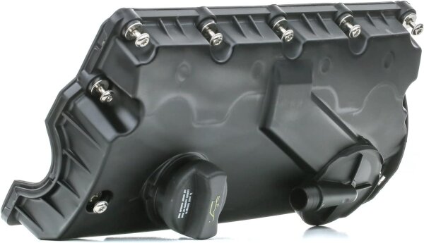 RIDEX 977C0028 Ventildeckel mit Dichtung, Entlüfterventil, Verschlussdeckel, passend für VW Golf IV (1J1)