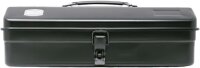 Toyo Y-350 Werkzeugkasten, Stahl, Schwarz, Camber-Top Design, tragbar, abschließbar, 35 cm