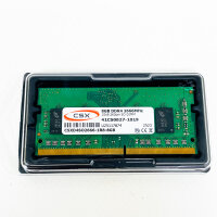 CSX CSXD4SO2666-1R8-8GB, 8GB DDR4 SODIMM RAM, 2666 MHz, Notebook-Arbeitsspeicher, 1,2V, 260 Pin