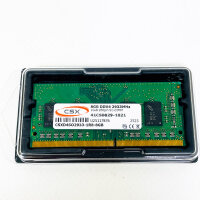 CSX CSXD4SO2933-1R8-8GB, 8GB DDR4-2933MHz SODIMM, Arbeitsspeicher, 1,2V, Non-ECC, Unbuffered