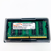 CSX CSXD4SO2133-2R8-16GB, 16GB DDR4-2133MHz SODIMM, RAM, 260-Pin, Notebook RAM