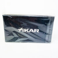 XIKAR Envoy 3 Zigarrenetui, Tabakzubehör, Luftbefeuchter integriert, für 3 Zigarren, robustes Design