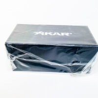 Xikar Volta Tischfeuerzeug, Vierfachflamme, Bronze/Gunmetal, großer Tank, Flammenregulierung, ergonomisch, Zigarren-Zubehör