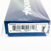 Xikar ARDORE Soft Flame Feuerzeug, Gunmetal, 615 g, elegantes Design, sanfte Flamme, nachfüllbar