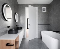 Airope Silenta 100 exhaust fan, 100mm, non-return valve, mosquito net, 7W, 26dBA, quiet, wall-mounted, bathroom/kitchen/toilet