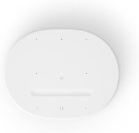 Sonos Move 2 MOVE2EU1 Portable Wi-Fi Speaker, Bluetooth, Alexa Compatible, 24-hour Battery, Wireless Charging Station, White