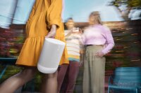 Sonos Move 2 MOVE2EU1 Portable Wi-Fi Speaker, Bluetooth, Alexa Compatible, 24-hour Battery, Wireless Charging Station, White