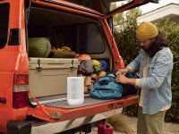 Sonos Move 2 MOVE2EU1 Portable Wi-Fi Speaker, Bluetooth, Alexa Compatible, 24-hour Battery, Wireless Charging Station, White