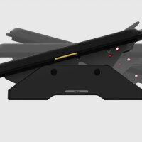 Secretlab FRESTPRO-BLACK Footrest, CloudSwap™ Technology, ergonomic, 55.4x34.4x10.9cm, load capacity up to 60kg