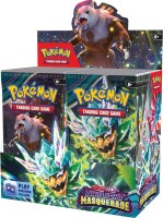 Pokémon TCG 156-80113 Trading Cards, Scarlet & Violet Twilight Masquerade Booster Display Box, 36 Packs, English