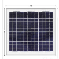 Hörmann solar module CSM72.1350, 13.5W, 41V, for ProMatic battery-powered garage door openers, weatherproof, easy installation