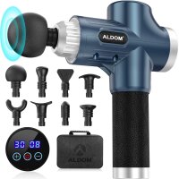 ALDOM YL-MG001 Massage Gun, 30 Levels, 4800 RPM, 8...