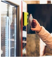 Nayax VPOS Touch payment terminal, incl. SIM card & 4G antenna, contactless card payment device for vending machines