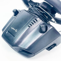 Logitech G29 Driving Force Rennlenkrad, zweimotoriges Force Feedback, 900° Lenkung, Leder, Edelstahlpedale, für PS5/PS4/PC/Mac, gebraucht, leichte Kratzer