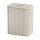 Joseph Joseph Tota Trio 90L Laundry Basket, 3 Compartments, Dividing System, Lid, Carrying Handles, Modern Design