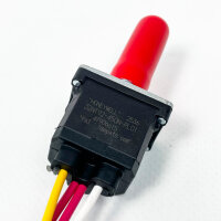 Honeywell 32NT92-450N-PL01 toggle switch, robust, 2-pole, 15A, 250V AC, lever operation, durable