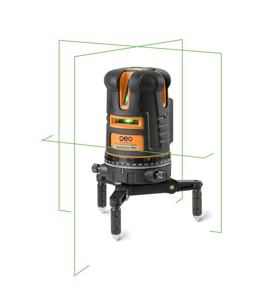geo-Fennel FLG 66-Xtreme Green Cross Line Laser, Professional Multi-Line Laser, used, adapter missing