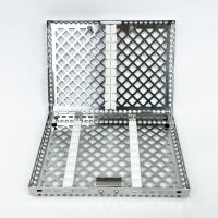 NOVAMag wash tray 190x140x34 mm, cleaning tray for dental instruments, sterilizable, stainless steel
