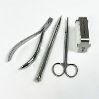 NOVAMag wash tray 190x140x34 mm, cleaning tray for dental instruments, sterilizable, stainless steel