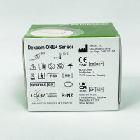 Dexcom One+ glucose sensor, expiry date 30.11.2026, for type 1/type 2 diabetes, continuous blood glucose monitoring
