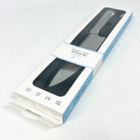 Smeg Chefs Knife No. 6, 19 cm, kitchen knife made of German stainless steel, ergonomic handle, versatile use