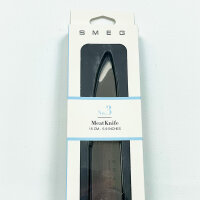 Smeg Meat Knife No. 3, 15 cm, kitchen knife made of German stainless steel, ergonomic handle, ideal for meat
