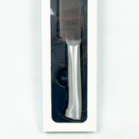 Smeg Meat Knife No. 3, 15 cm, kitchen knife made of German stainless steel, ergonomic handle, ideal for meat