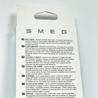 Smeg Meat Knife No. 3, 15 cm, kitchen knife made of German stainless steel, ergonomic handle, ideal for meat