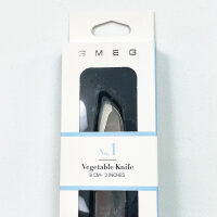 Smeg vegetable knife 8 cm No. 1, kitchen knife made of German stainless steel, handy, precise, ideal for vegetables