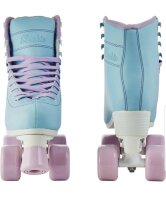 Rookie Bubblegum Rollschuhe EUR 40.5, blau, Retro-Design, verstellbare Schnürung, komfortable Polsterung, robuste Rollen