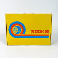 Rookie Bubblegum Rollschuhe EUR 40.5, blau, Retro-Design, verstellbare Schnürung, komfortable Polsterung, robuste Rollen