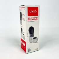 LIVOO PET103 Pet Water Bottle, Leakproof, Portable, 550ml, Ideal for On the Go