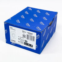 GROHE Skate Cosmopolitan 38732SD0, WC flush plate, stainless steel, flat design, for concealed cisterns