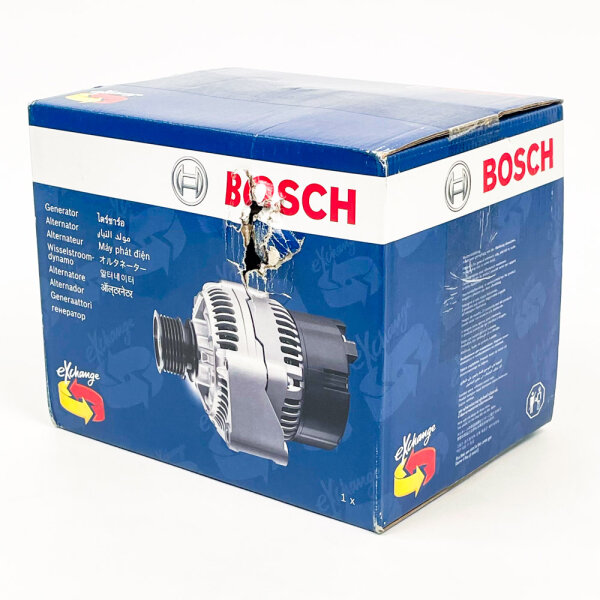 BOSCH 0 986 084 480 Generator, Lichtmaschine 14V 100A, passend für Mazda CX-7, 6, 3