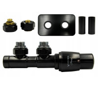 Vario Term AR-DUOPEX-B-R Angle Thermostat Set, 2x 50mm...