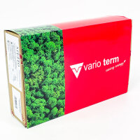 Vario Term AR-DUOPEX-B-R Winkel-Thermostat-Set, 2x 50mm Thermoventile, matt schwarz, PEX-Anschluss, PR-Rosette