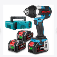 Onevan Cordless Impact Wrench 1800NM, 3-stage, 1/2"...