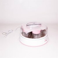 exquisit Joghurtbereiter YM 3101 wep Joghurt Maker 6 Portionsgläser je 200 ml