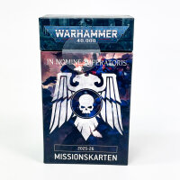 Games Workshop Warhammer 40,000 Mission Cards 40-65, Mission Card Set, German Edition, 2025-26