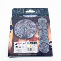 Games Workshop Warhammer 40,000 65-54 Objectives Set, Marker Set for Missions, 2025-26 Edition, 6 Markers, Accessories for Tabletop Game