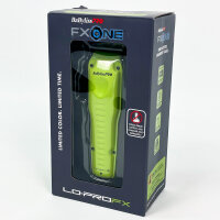 BaByliss PRO FX829NYLT Hair Clipper, Neon Yellow, Cordless Device, without Battery & Charging Cable, Professional Trimmer