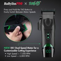 BaByliss PRO FXT45C Haarschneidemaschine Herren, kabellos, wiederaufladbar, US Adapter, Tomb45 Edition