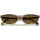 Miu Miu OMU A06S Womens Sunglasses, Model 4186436A0, Honey Havana Frame, Brown Lenses, Size 54/17